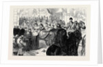The Lord Mayor Presenting the City Sword to the Queen at Temple Bar, London by Anonymous