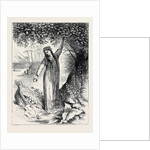 Tahiti Girl Gathering Oranges by Anonymous