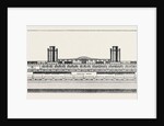 The Proposed Channel Ferry: Longitudinal Section of Ferry Steamer by Anonymous