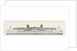 The Proposed Channel Ferry: Longitudinal Section of Ferry Steamer by Anonymous