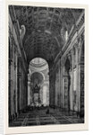 Rome: The Nave of St. Peter's, Italy by Anonymous