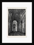 Rome: The Nave of St. Peter's, Italy by Anonymous