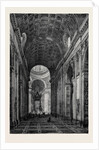 Rome: The Nave of St. Peter's, Italy by Anonymous
