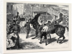 Rome: The Carnival Races: The Barberi Going Up to the Start by Anonymous
