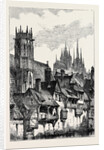 The Augustinian Convent at Erfurth, Recently Destroyed by Fire by Anonymous
