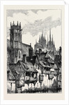 The Augustinian Convent at Erfurth, Recently Destroyed by Fire by Anonymous