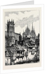 The Augustinian Convent at Erfurth, Recently Destroyed by Fire by Anonymous