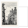 The Judengasse at Frankfort-on-the-Main, Scene of the Late Catastrophe by Anonymous