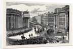 Lord Mayo's Funeral: A Sketch Near the Bank of Ireland by Anonymous