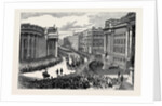 Lord Mayo's Funeral: A Sketch Near the Bank of Ireland by Anonymous
