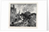 The Eruption of Mount Vesuvius: House at St. Sebastiano Overwhelmed and Burnt by Lava by Anonymous