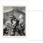 The Eruption of Mount Vesuvius: Climbing the Mountain by Anonymous