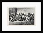 The Persian Famine: Boys in the Orphanage at Shiraz by Anonymous