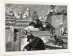 Rome: Shaving Dogs on the Steps of the Trinita De Monti by Anonymous