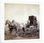 William Gardner in Front and Alex Gardner in the Back 309 Miles West of St. Louis, Missouri, 1867 by Anonymous