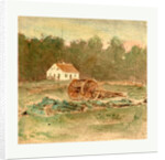 American Civil War: Dunkers (I.E. Dunker) Church, Battle Field of Antietam by Anonymous