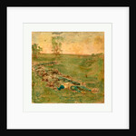 American Civil War: Laid Out for Burial at Antietam, Md. Bodies of Confederate Dead Gathered for Burial by Anonymous