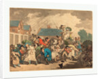 A Squall in Hyde Park, 1791 by Anonymous