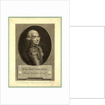 Mr. Le Maris. D'Arlande, First Aerial Navigator, Half-Length Portrait of French Balloonist Marquis François Laurent D'Arlande in Uniform. by Anonymous