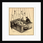 View of Journalist Joseph Crocé-Spinelli, Naval Officer Henri Sivel, and Gaston Tissandier in the Basket of the Balloon, Zénith, after Losing Consciousness Due to Lack of Oxygen after Reaching an Altitude of Nearly 28,000 Ft., Near Paris by Anonymous