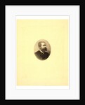 Gaston Tissandier, French Balloonist, Bust-Length Oval Portrait by Anonymous