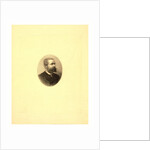 Gaston Tissandier, French Balloonist, Bust-Length Oval Portrait by Anonymous