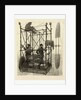 Albert Tissandier, Gaston Tissandier, and an Unidentified Man in the Basket of Their Airship Demonstrating an Electric Navigational System Featuring a Propeller by P. Ferat by Anonymous