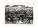 The Rush for Water at the Abu Halfa Wells on the Way to Gubat—an Incident of Sir Herbert Stewart's Second Desert March by Anonymous