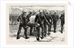 The War in the Soudan: The Late Sir Herbert Stewart Wounded, Carrying the General to the Nile the Day after the Battle of Gubat, January 20 by Anonymous