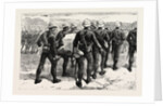 The War in the Soudan: The Late Sir Herbert Stewart Wounded, Carrying the General to the Nile the Day after the Battle of Gubat, January 20 by Anonymous