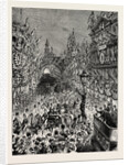 The Royal Visit to Ireland: The Entry Into Belfast: The Royal Procession Passing Down Donegall Place by Anonymous