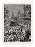 The Royal Visit to Ireland: The Entry Into Belfast: The Royal Procession Passing Down Donegall Place by Anonymous