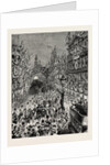 The Royal Visit to Ireland: The Entry Into Belfast: The Royal Procession Passing Down Donegall Place by Anonymous