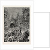 The Royal Visit to Ireland: The Entry Into Belfast: The Royal Procession Passing Down Donegall Place by Anonymous