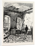 The Explosion at the Admiralty, Mr. Swainson's Room Just after the Explosion by Anonymous