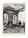 The Explosion at the Admiralty, Mr. Swainson's Room Just after the Explosion by Anonymous