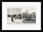 The Recent Rebellion in Canada: First Log and Mud Houses by the Stony Indians Under the Directon of Mr. Payne, Whom They Afterwards Murdered by Anonymous