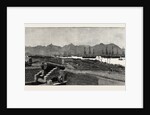 The Harbour of Port Louis, Mauritius, with a Squadron of German Men-of-War at Anchor by Anonymous
