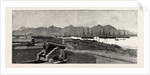 The Harbour of Port Louis, Mauritius, with a Squadron of German Men-of-War at Anchor by Anonymous
