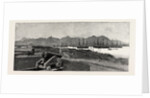 The Harbour of Port Louis, Mauritius, with a Squadron of German Men-of-War at Anchor by Anonymous