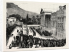 Opening of the New Houses of Parliament, Capetown: The Arrival of Sir Hercules Robinson, Governor of Cape Colony by Anonymous