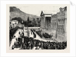 Opening of the New Houses of Parliament, Capetown: The Arrival of Sir Hercules Robinson, Governor of Cape Colony by Anonymous