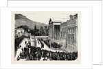 Opening of the New Houses of Parliament, Capetown: The Arrival of Sir Hercules Robinson, Governor of Cape Colony by Anonymous