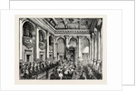 Opening of the New Houses of Parliament, Capetown: Reading the Address in the Throne Room by Anonymous