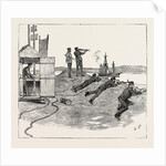 The Particular Service Squadron in Bantry Bay: Firing Mines from the Land. B Signal Box by Anonymous