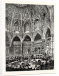 The New Council Chamber at the Guildhall, London by Anonymous