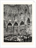 The New Council Chamber at the Guildhall, London by Anonymous