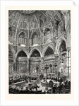 The New Council Chamber at the Guildhall, London by Anonymous