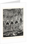 The New Council Chamber at the Guildhall, London by Anonymous