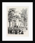 The Queen and Princess Beatrice Leaving Osborne House for Whippingham Church by Anonymous